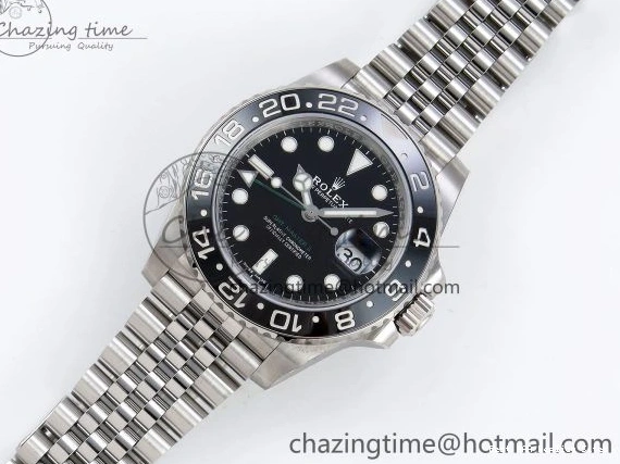 AAA Replica Watches HGF 1:1 SS VR3186 LN Edition II Master on Jubilee GMT CHS Premium Best Bracelet 116710 1460 904L 0102